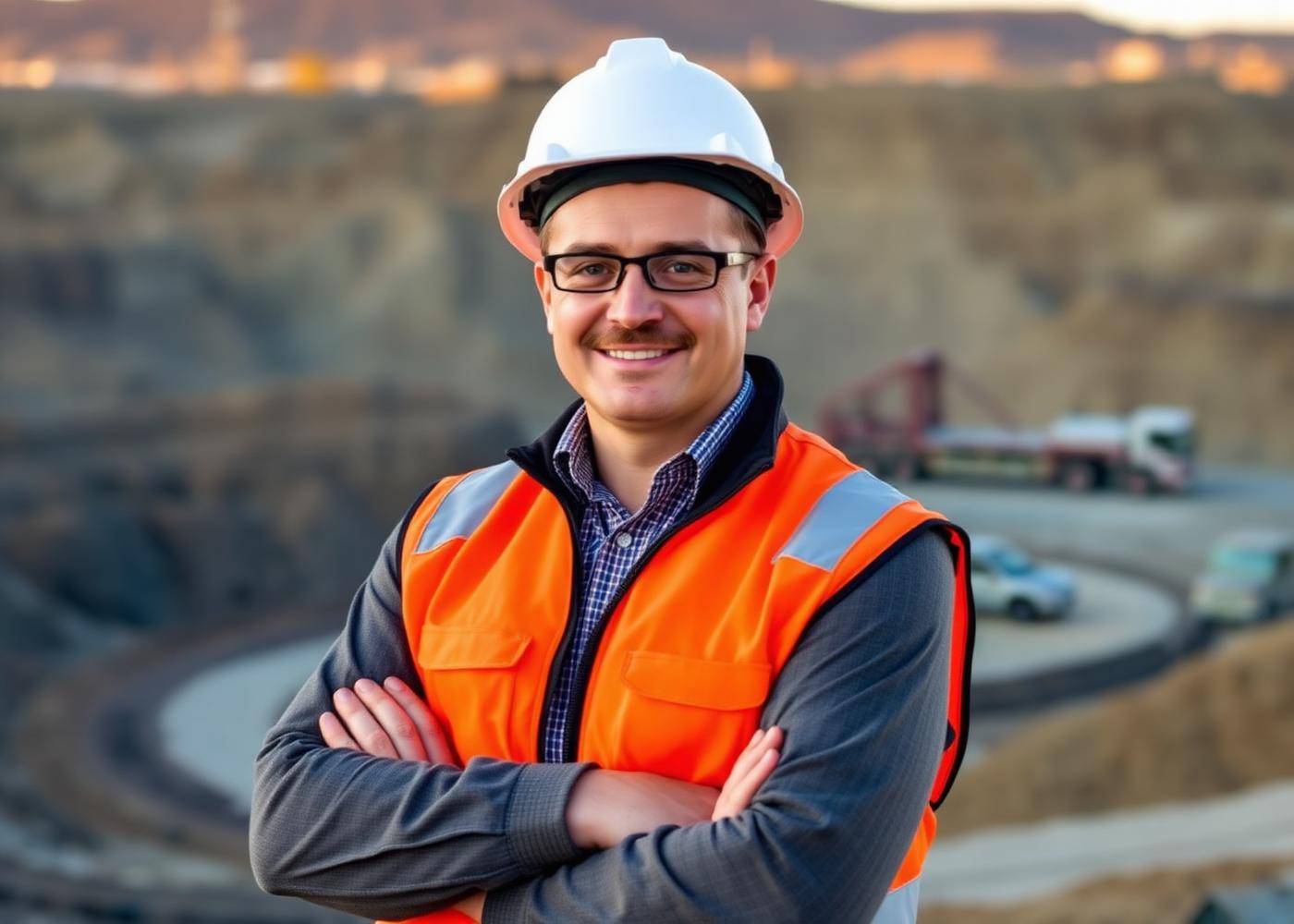 MISCO industrial training professional at a South African mine